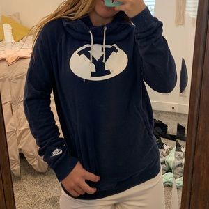Nike BYU cowneck hoodie
